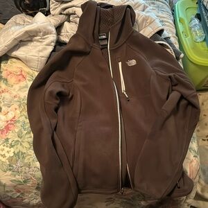 North Face brown coat size Large